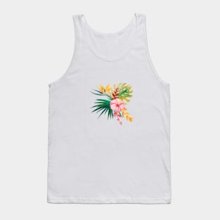 Tropical flowers Tank Top